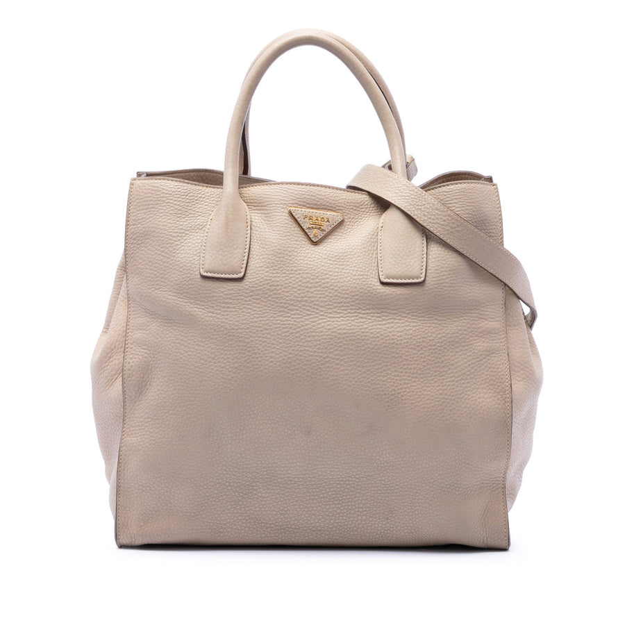 Prada Vitello Daino Open Convertible