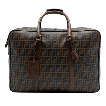 Fendi Zucca Coated Canvas Suitcase Pre-