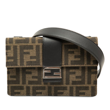 Fendi Zucca Canvas Convertible Baguette