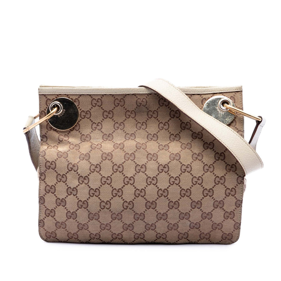 Gucci Gg Canvas Eclipse Crossbody Pre-