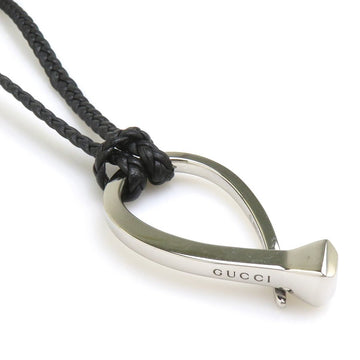 Gucci Necklace Silver/Black Silver