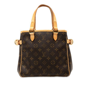 Louis Vuitton Batignolles Handbag Canvas