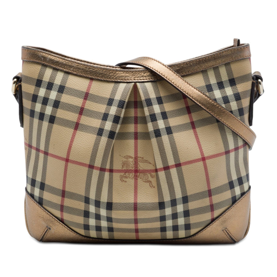 Burberry Hartham Crossbody Bag Haymarket