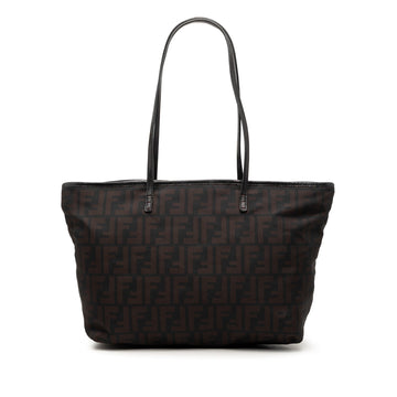 Fendi Roll Tote Zucca Coated Canvas