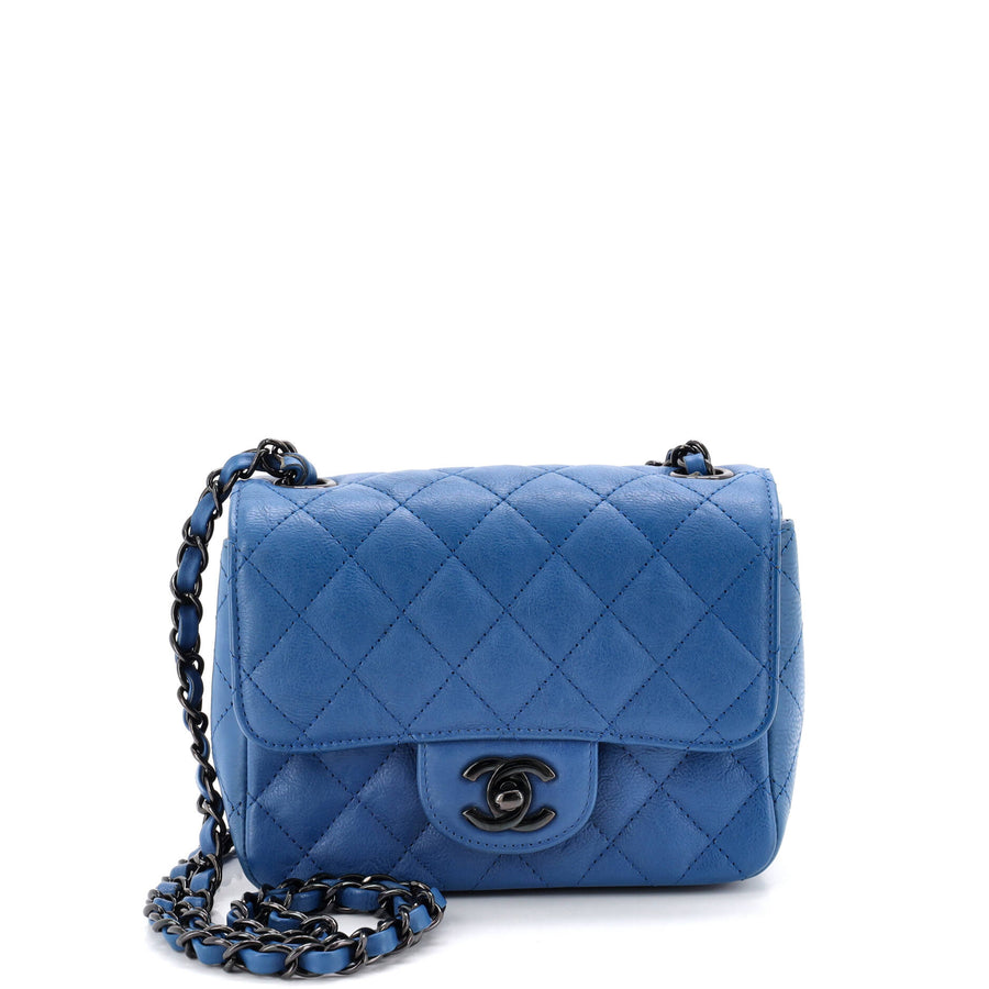 Chanel So Black Square Classic Single