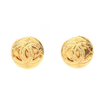 Chanel Cc Logo Clip-On Earrings Metal