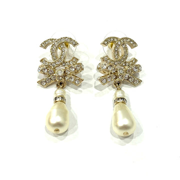 Chanel Cc Logo Earrings Metal