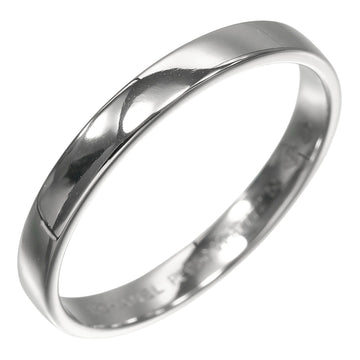 Chanel John Eternal Band Ring Platinum