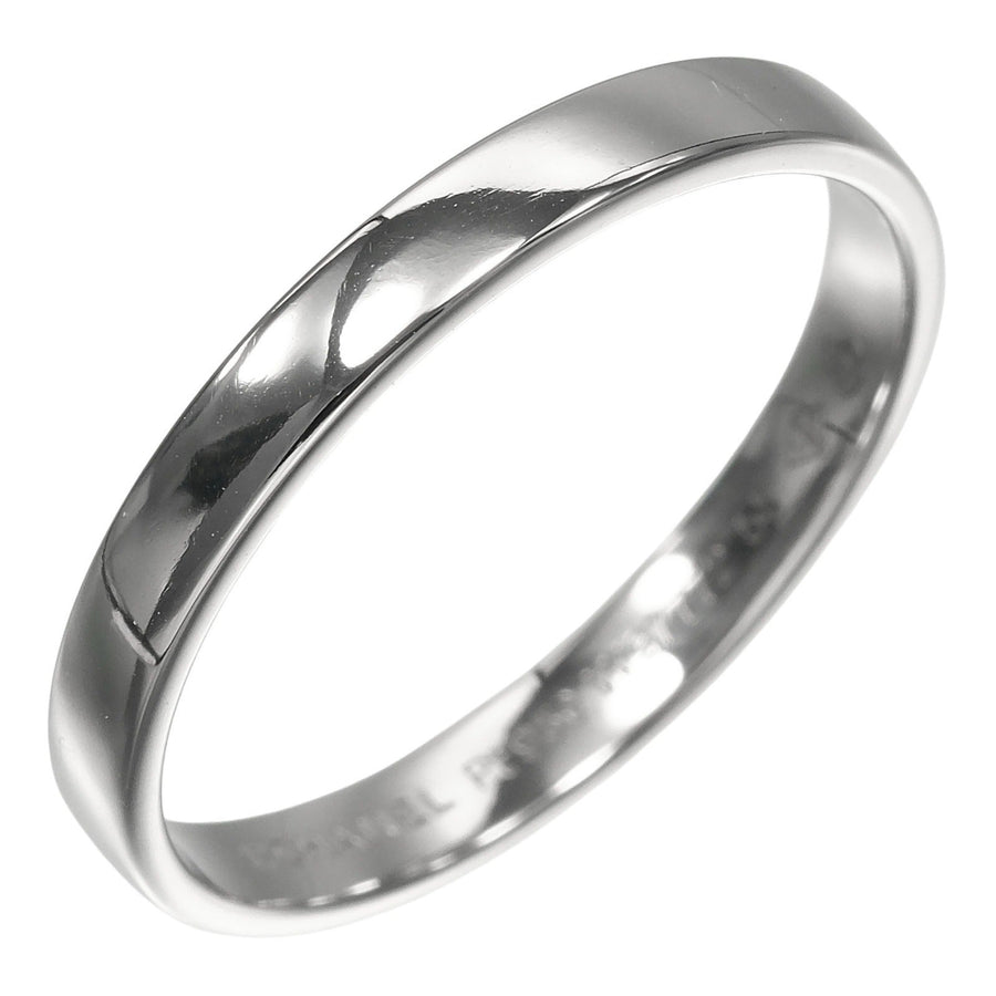Chanel John Eternal Band Ring Platinum