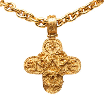 Chanel Cc Logo Chain Pendant Necklace