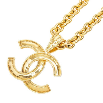 Chanel Cc Logo Chain Pendant Necklace