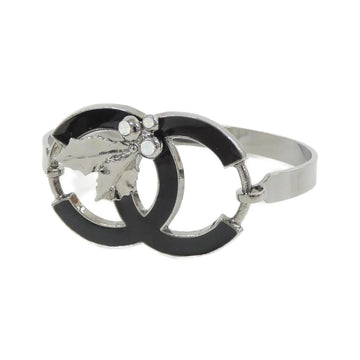 Chanel Bangle Metal Navy And Silver