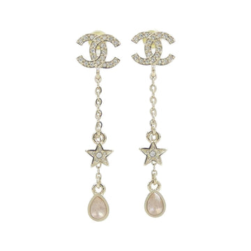 Chanel Earrings Gold-Tone Metal