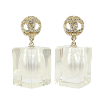 Chanel Earrings Gold-Tone Metal