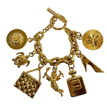 Chanel Vintage Bracelet Metal Gold