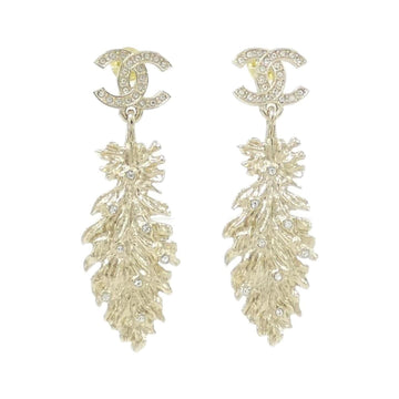 Chanel Earrings Gold-Tone Metal