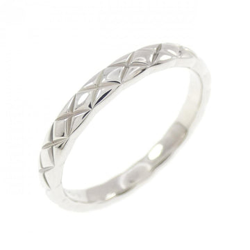 Chanel Coco Crush One Band Ring Platinum