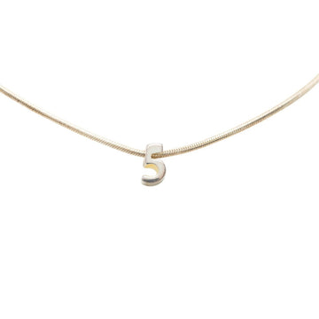 Chanel No. 5 Pendant Necklace Sterling