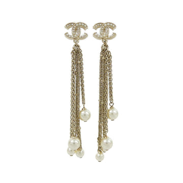 Chanel Earrings Gold-Tone Metal