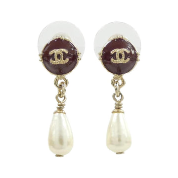 Chanel Earrings Gold-Tone Metal