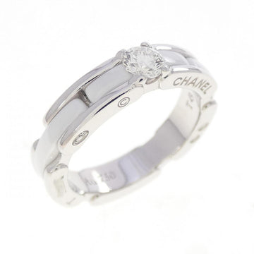 Chanel Ring Ceramic And 18K White Gold