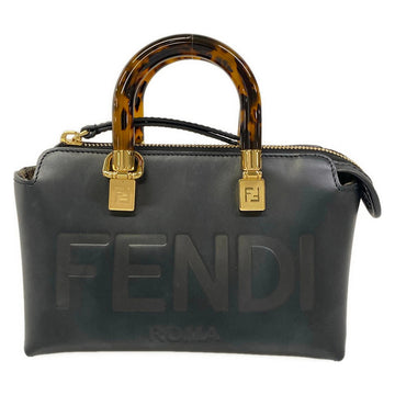 Fendi Mini By The Way Black Leather