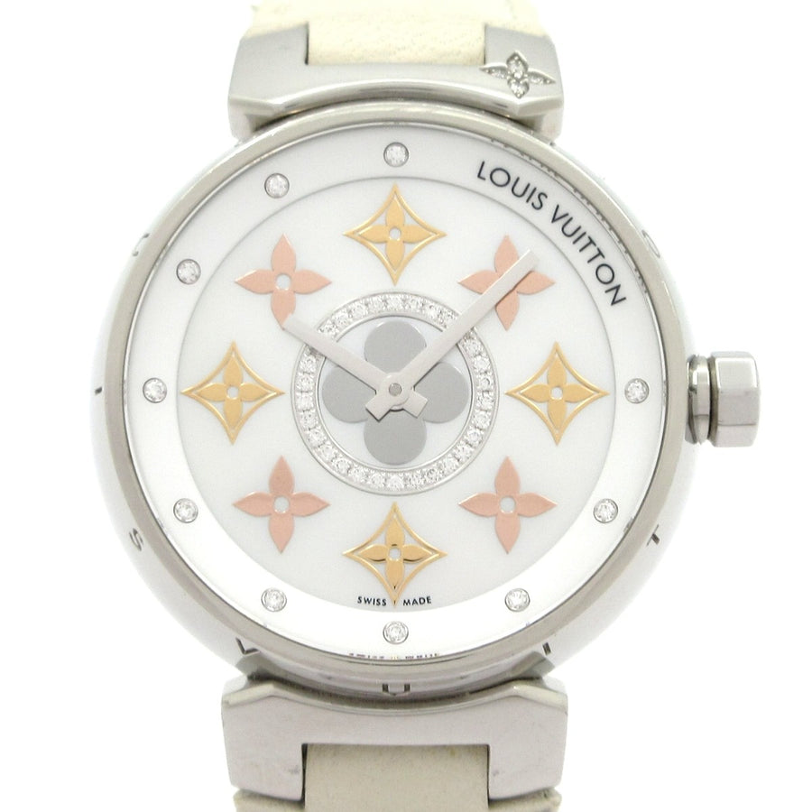 Louis Vuitton Tambour Q13Mt T***** White