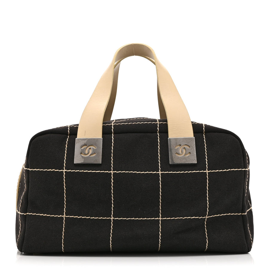 Chanel Canvas Square Stitched Cc Boston