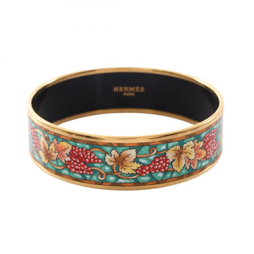Hermes Emaille Gm Bangle Gold Plated