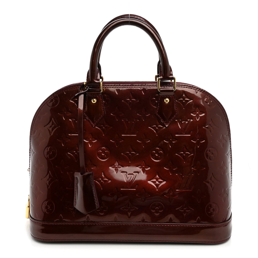Louis Vuitton Vernis Alma Pm Amarante