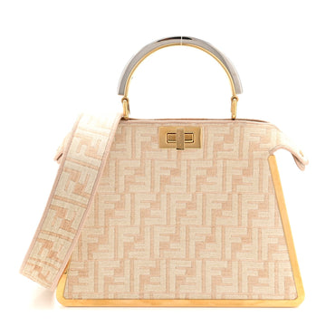 Fendi Chenille Suede Metal Ff Small