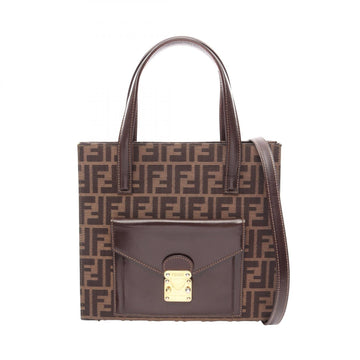 Fendi Zucca Shoulder Crossbody Tote
