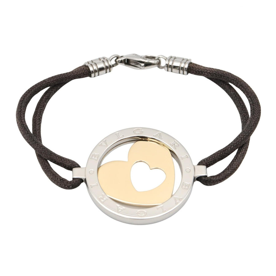 Bvlgari Tondo Heart Bracelet Bangle