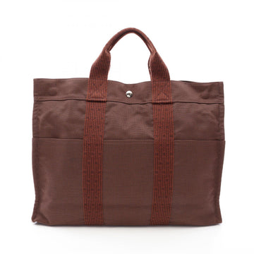 Hermes Herline Mm Hand Tote Bag Canvas