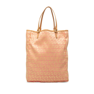 Fendi Zucchino Canvas Vertical Tote Pre-