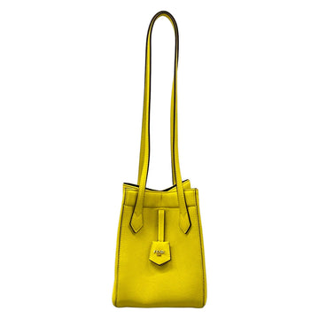 Fendi Origami Small Yellow Leather