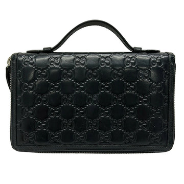 Gucci Guccissima Black Leather Other