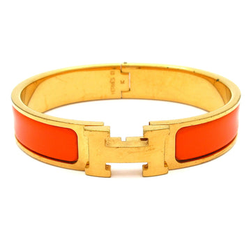 Hermes Clic H Gold Orange Hardware