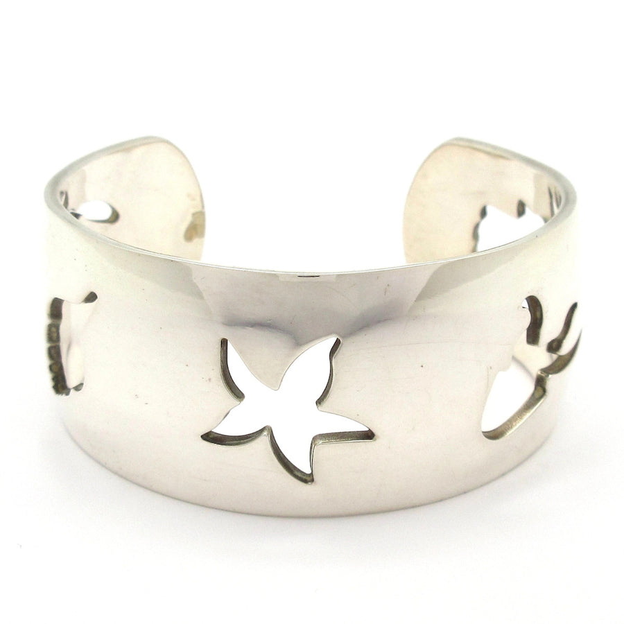 Hermes Silver Bangle