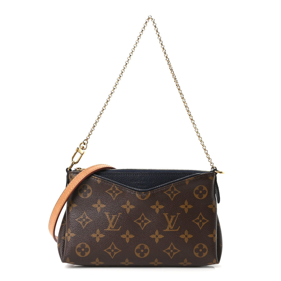 Louis Vuitton Pallas Clutch Blue Marine
