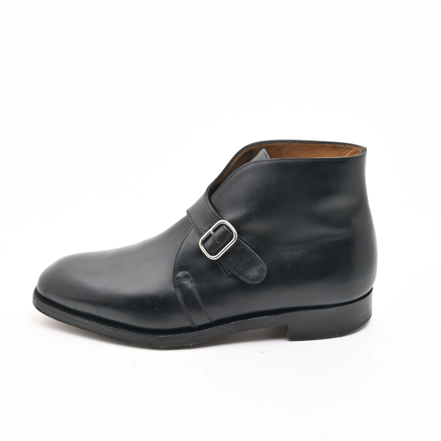 Johnlobb Black Leather Men's Boots