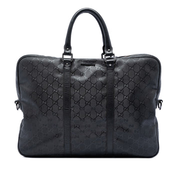 Gucci Gg Imprime Business Bag Pre-Loved