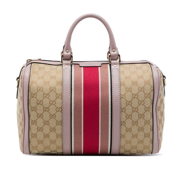 Gucci Medium Gg Canvas Web Joy Boston