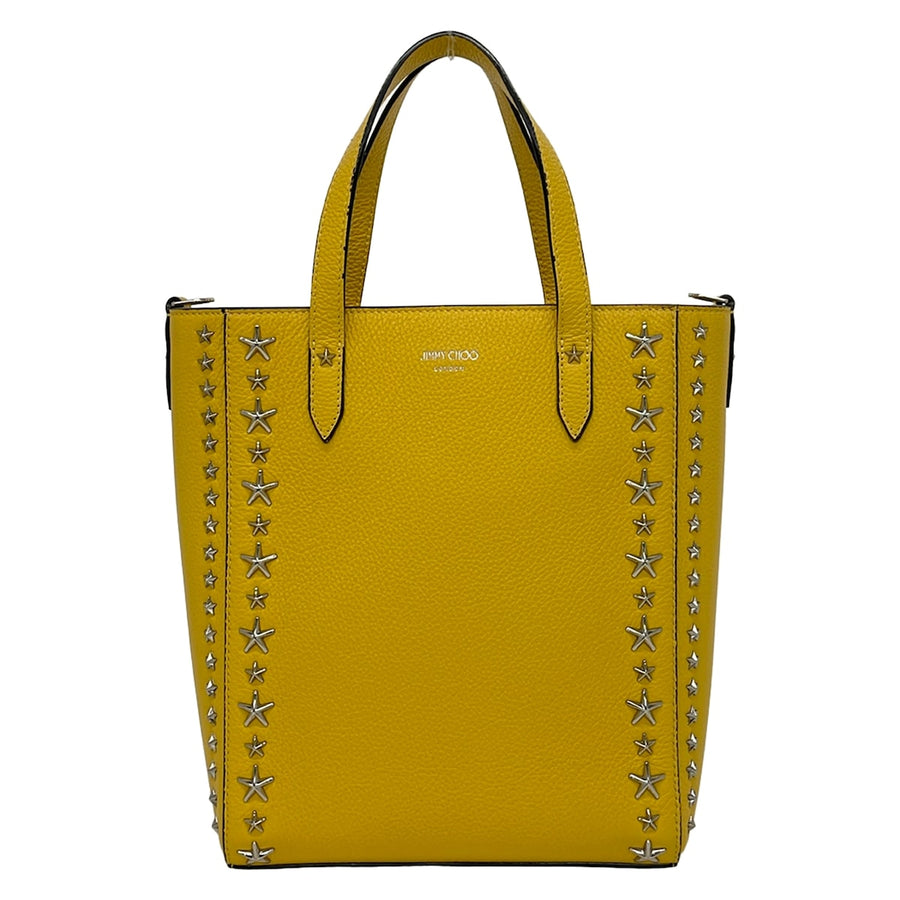Jimmy Choo Pegasi N/S Tote Bag Yellow