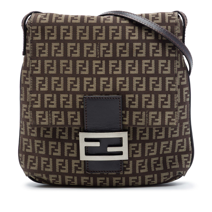 Fendi Zucchino Canvas Crossbody Pre-