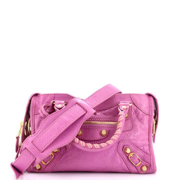 Balenciaga City Giant Studs Bag Leather
