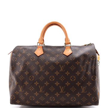 Louis Vuitton Speedy Handbag Canvas 35
