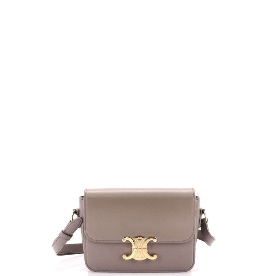 Celine Triomphe Shoulder Bag Smooth