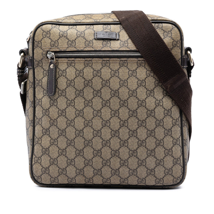 Gucci Gg Supreme Crossbody Pre-Loved Bag