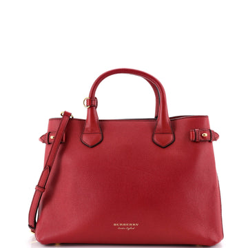 Burberry Banner Tote Leather And House